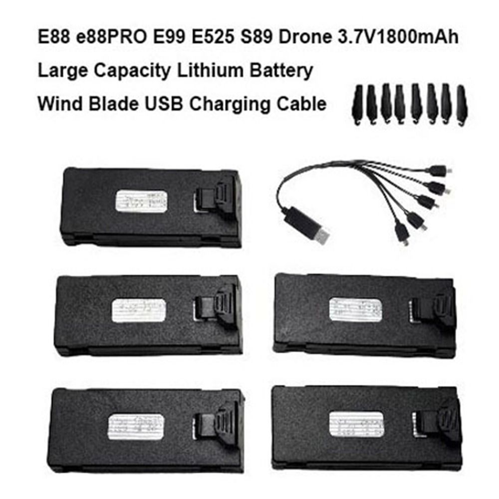 Zwarte Lithium Batterij 3.7V18 - Eachine Drone E010 recensie en prijs